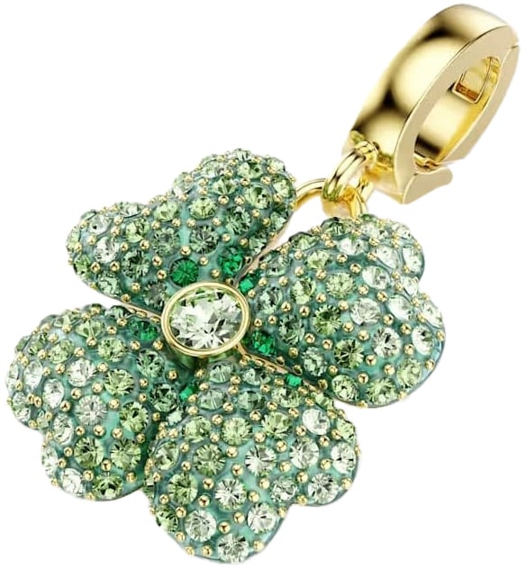 Swarovski Swarovski Bedel 5743130 Idyllia Klaver Vier Groen met Swarvski Kristallen Lime