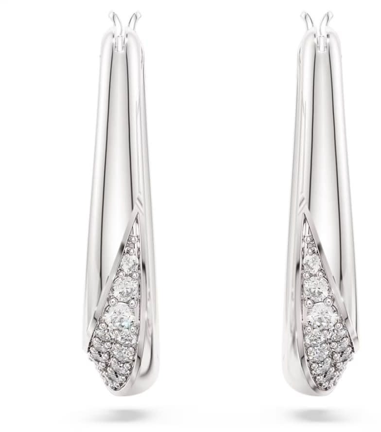 Swarovski Oorbellen 5743474 Zilver Classica Hoops 19mm x 16mm Zilver