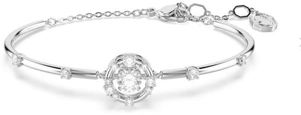 Swarovski Armband 5743523 Constella Zilverkleurige Plating met Kristallen Zilver