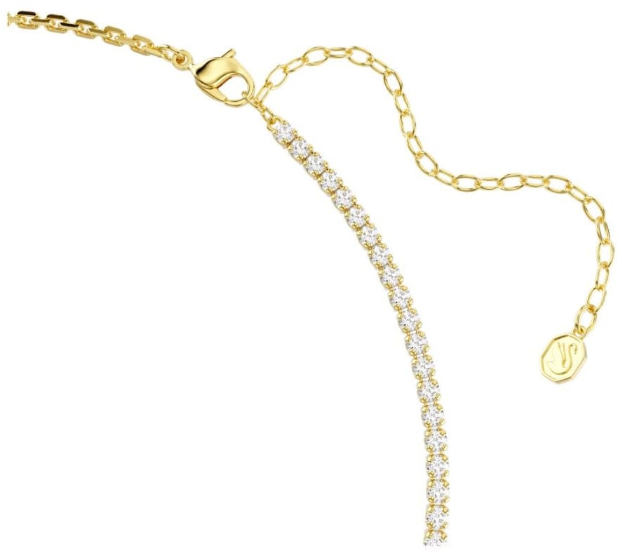 Swarovski Collier 5747717 Matrix Collier Goudkleurig met S-vormige Schakel met Kristallen 38-45cm Goud