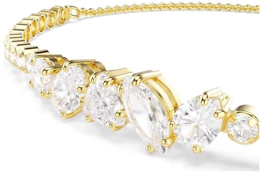Swarovski Armband 5747939 Mesmera Goudkleurig met Kristallen 13-20cm Goud
