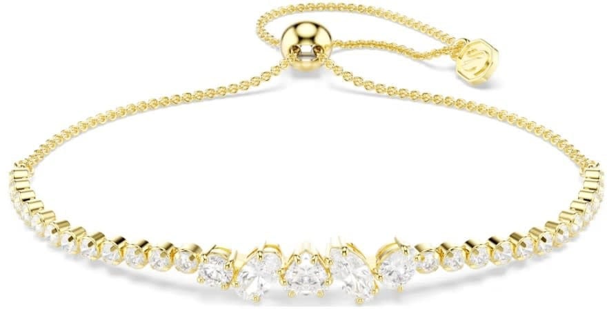 Swarovski Armband 5747939 Mesmera Goudkleurig met Kristallen 13-20cm Goud
