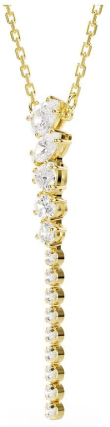 Swarovski Collier 5747997 Mesmera Goudkleurig met Meerdere Kristallen 38-45cm Goud