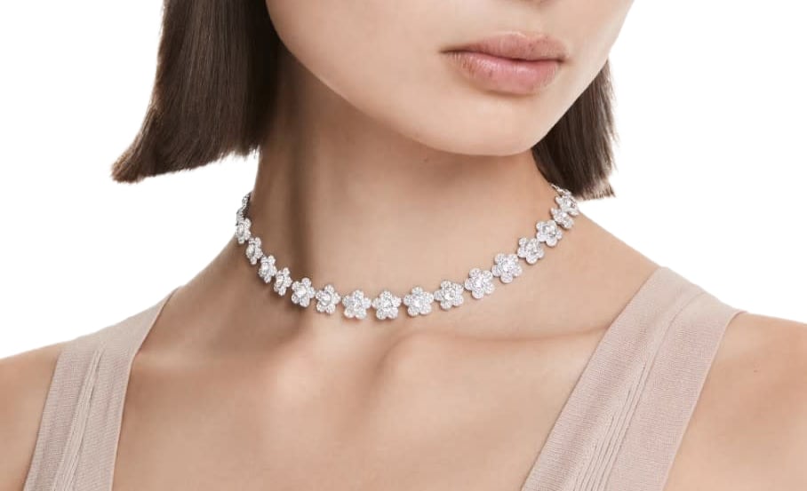 Swarovski Collier 5749179 Ariana Grande Zilverkleurig 38-41cm Zilver