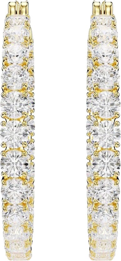 Swarovski Swarovski Oorbellen 5750620 Matrix Goudkleurig met Zirkonia Goud