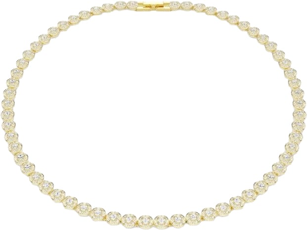 Swarovski Swarovski Collier 5751560 Una Goudkleurige Plating met Kristallen Goud