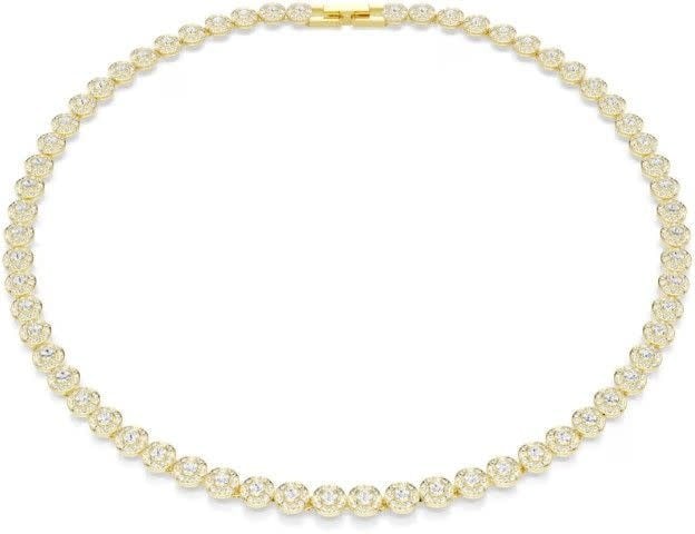 Swarovski Swarovski Collier 5751560 Una Goudkleurige Plating met Kristallen Goud