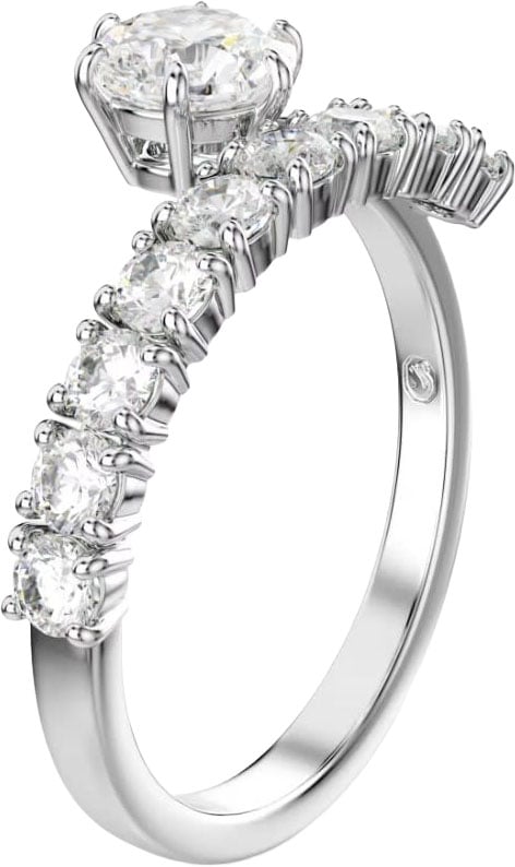 Swarovski Ring 5753576/58 Matrix Zilverkleurig met Kristallen Maat 58 Zilver