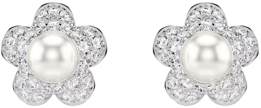Swarovski Oorbellen 5756098 Ariana Grande Zilverkleurig met Parel Zilver