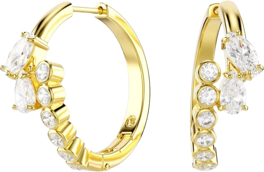 Swarovski Oorbellen 5761975 Mesmera Goudkleurigmet Kristallen 22mm Goud