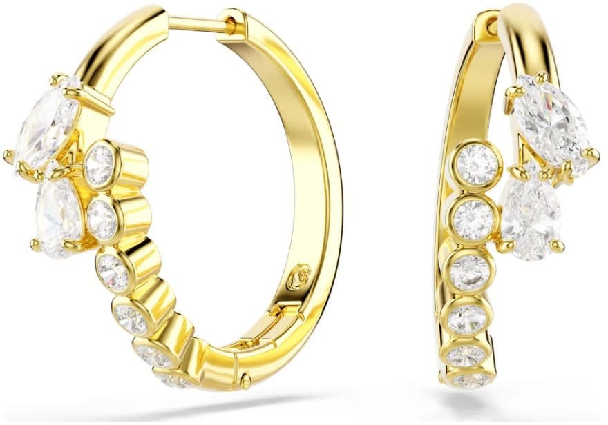 Swarovski Oorbellen 5761975 Mesmera Goudkleurigmet Kristallen 22mm Goud
