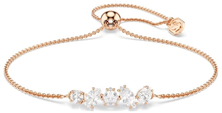 Swarovski Armband 5764801 Mesmera Rosekleurig met Kristallen 13-24cm Goud