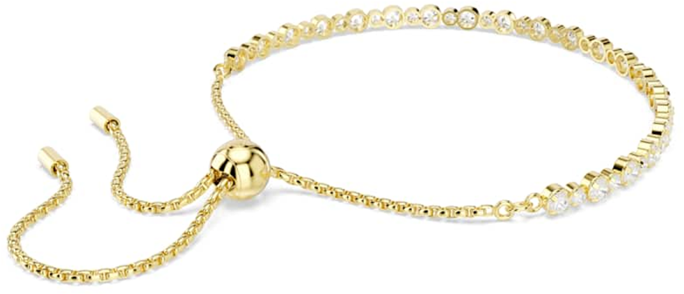 Swarovski Matrix Armband met Kristal Goud