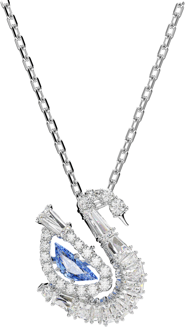 Swarovski Swan Ketting met Kristal Divers