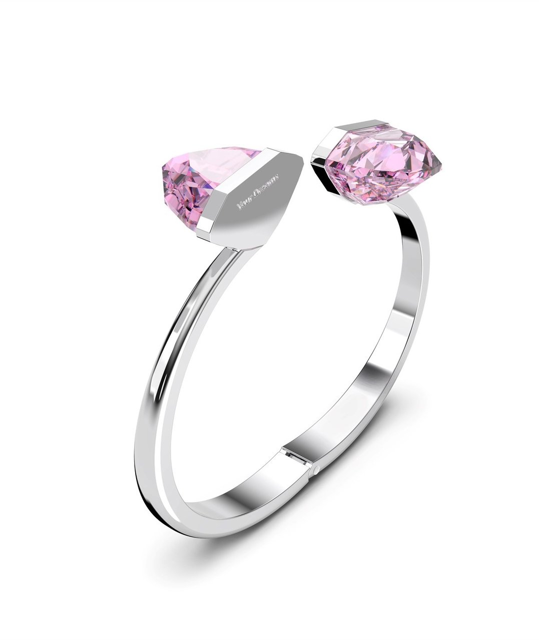 Swarovski Lucent Bangle Bracelet Zilver