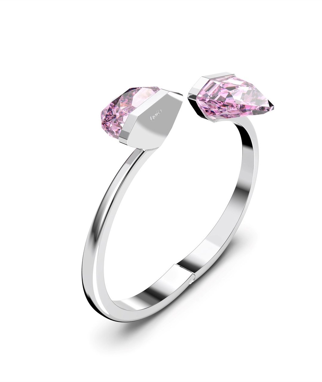 Swarovski Lucent Bangle Bracelet Zilver