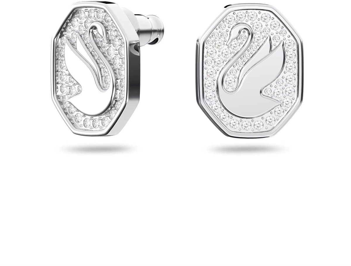 Swarovski Signum Stud Earrings Zilver