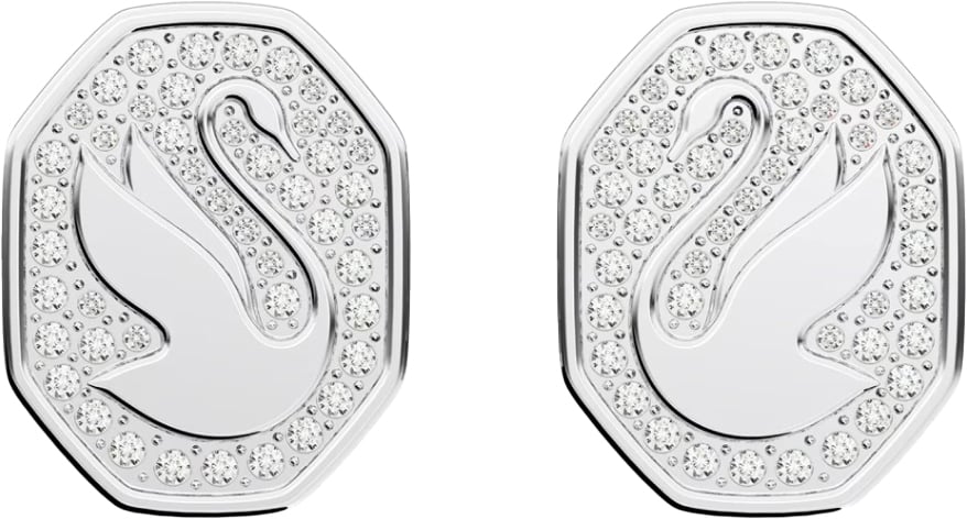 Swarovski Signum Stud Earrings Zilver