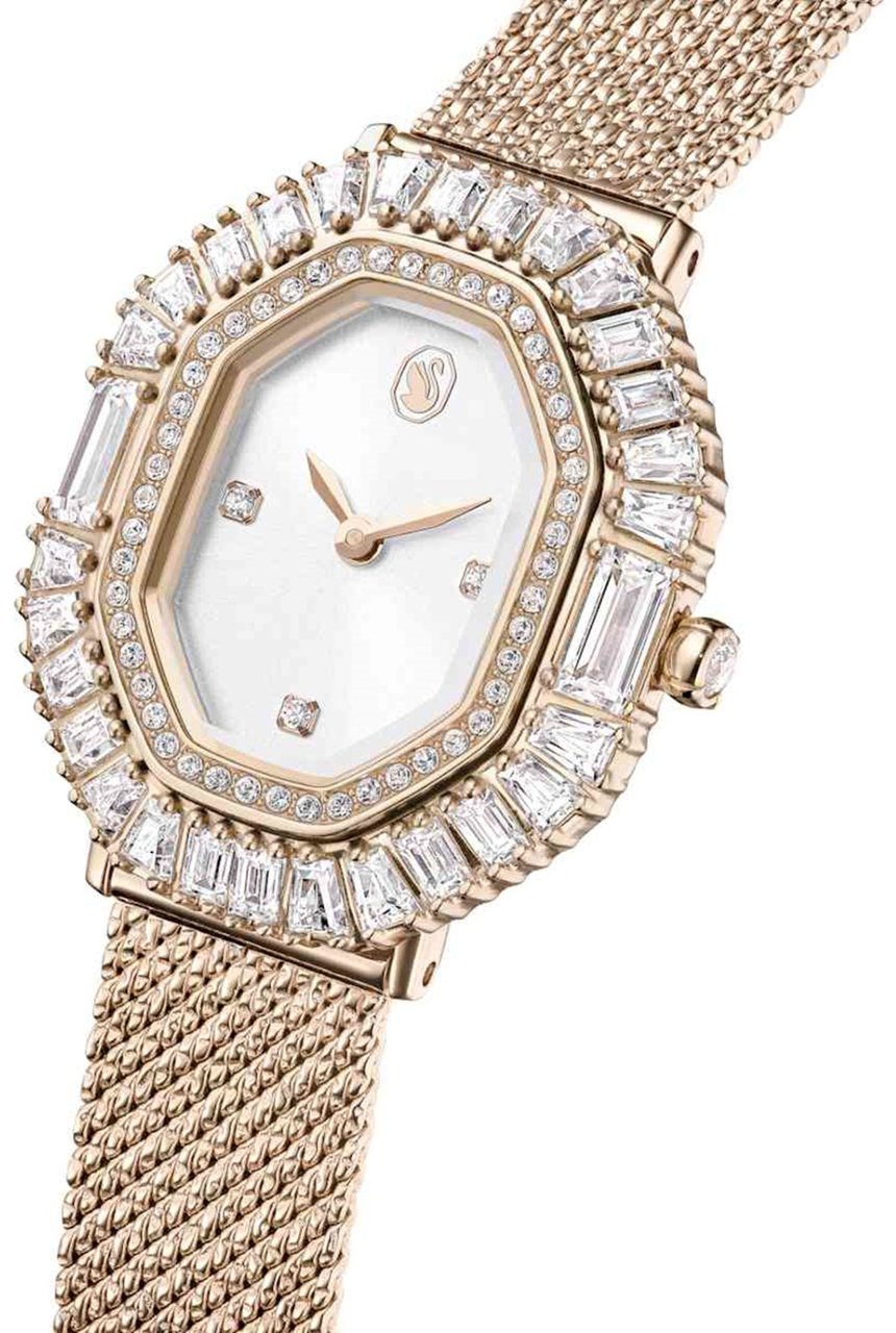 Swarovski Matrix Octagon Horloge Goud