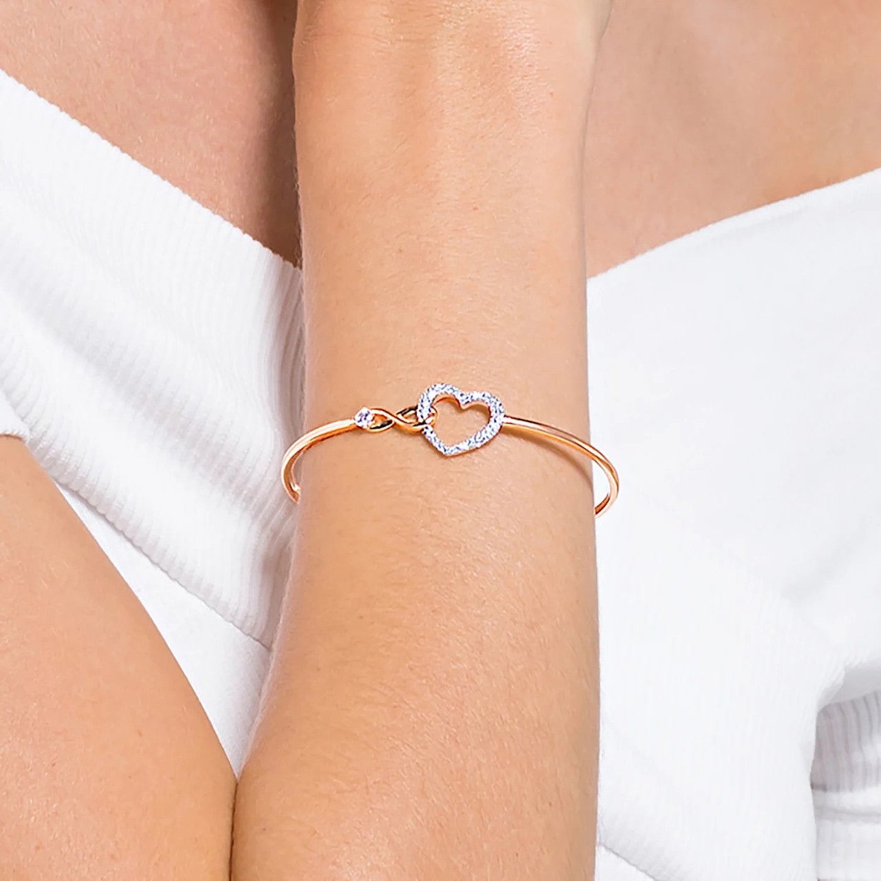 Swarovski Infinity - Armband - Khaki Divers