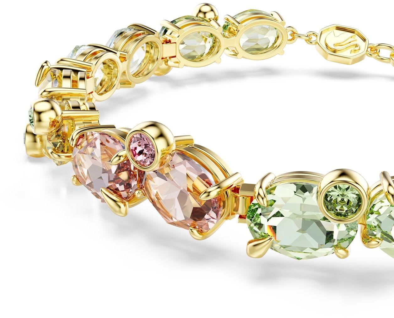 Swarovski - Armband - Goud Divers