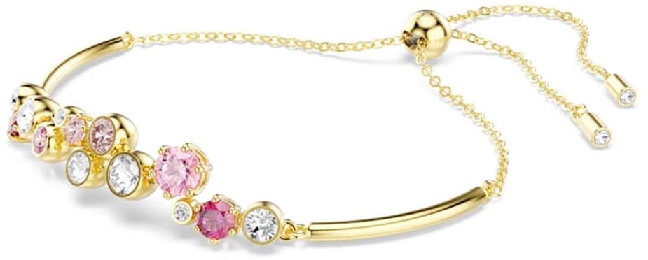 Swarovski - Armband - Goud Rood