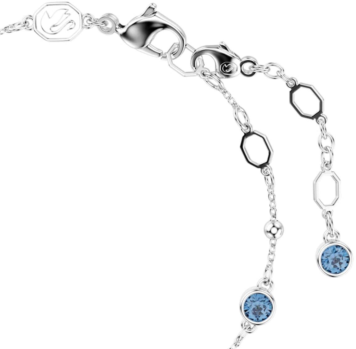 Swarovski - Armband - Goud Blauw