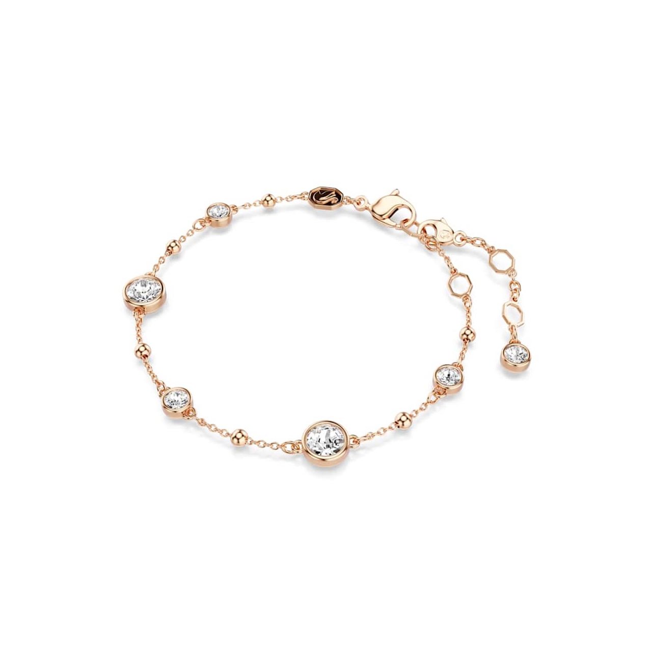Swarovski - Armband - Goud Roze