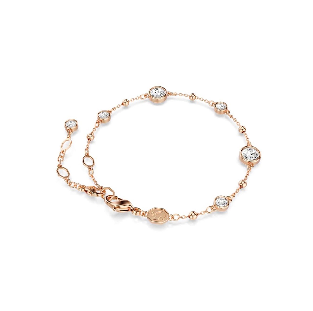 Swarovski - Armband - Goud Roze