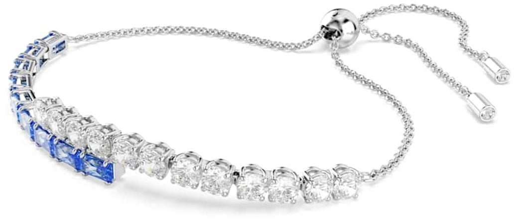 Swarovski - Armband - Zilver Blauw