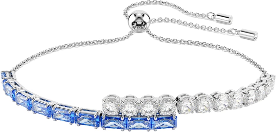 Swarovski - Armband - Zilver Blauw