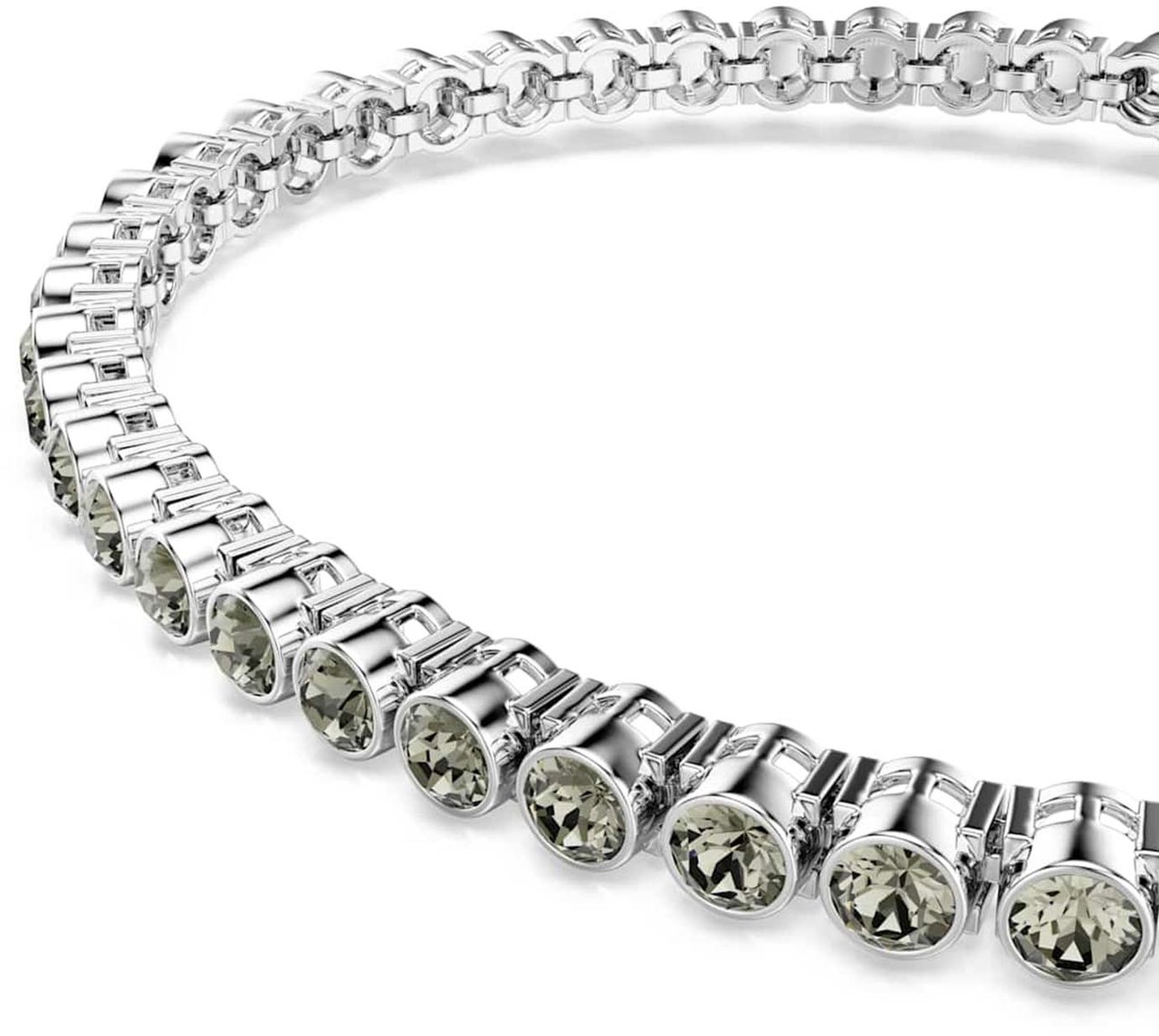 Swarovski - Armband - Zilver Grijs