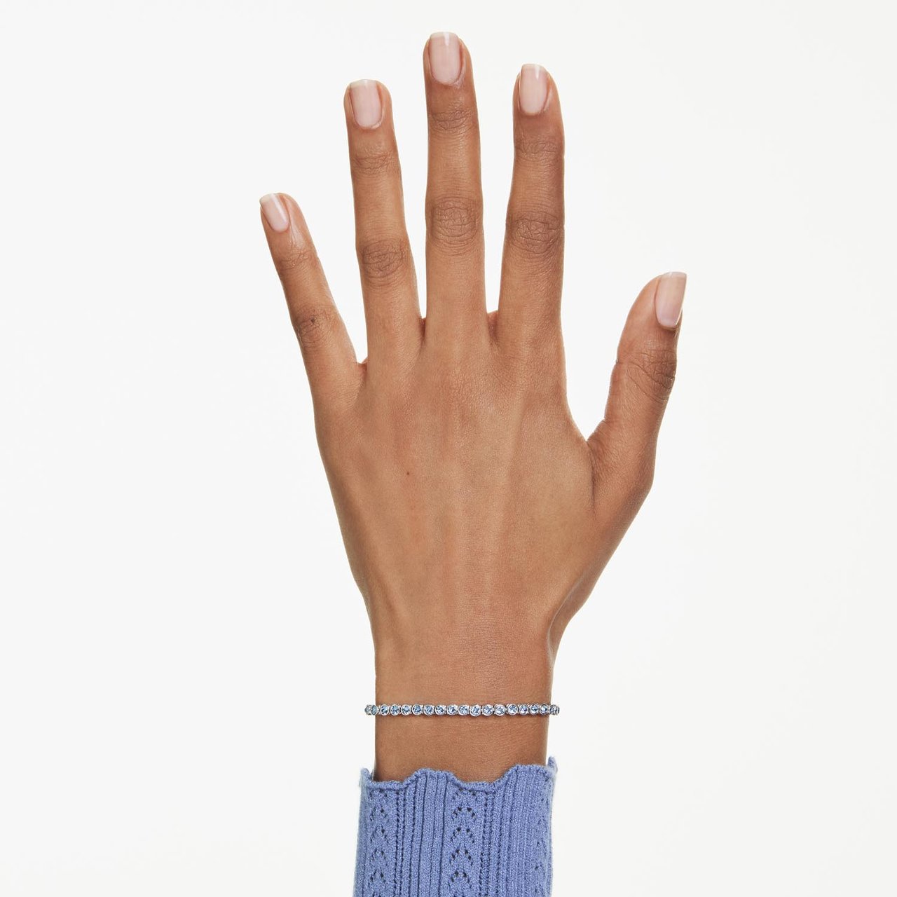 Swarovski - Armband - Zilver Blauw