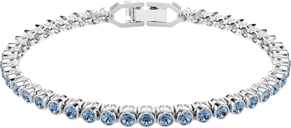 Swarovski - Armband - Zilver Blauw