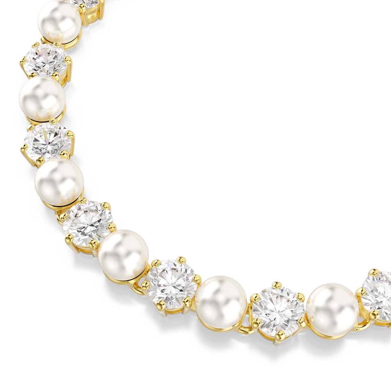 Swarovski - Armband - Goud Goud