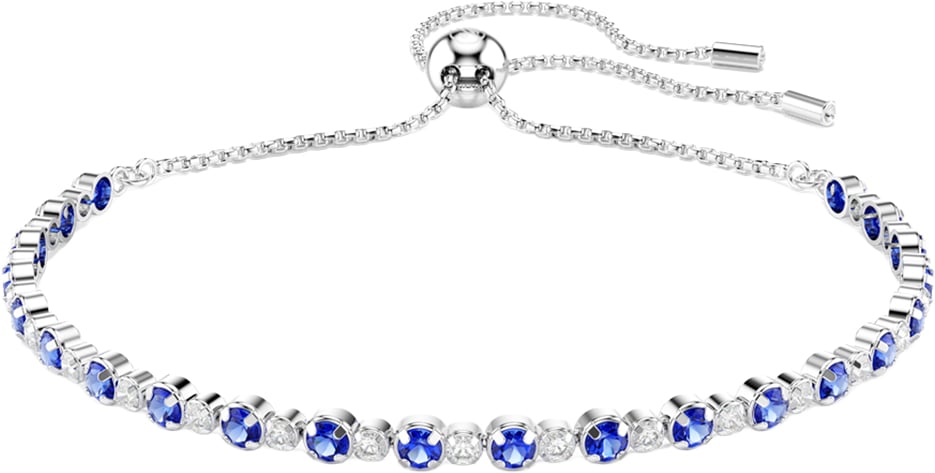Swarovski - Armband - Zilver Blauw