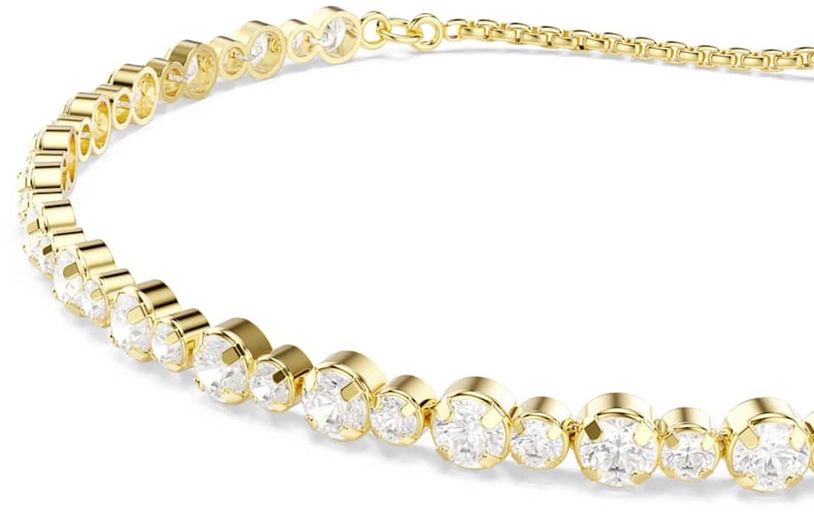 Swarovski - Armband - Zilver Goud