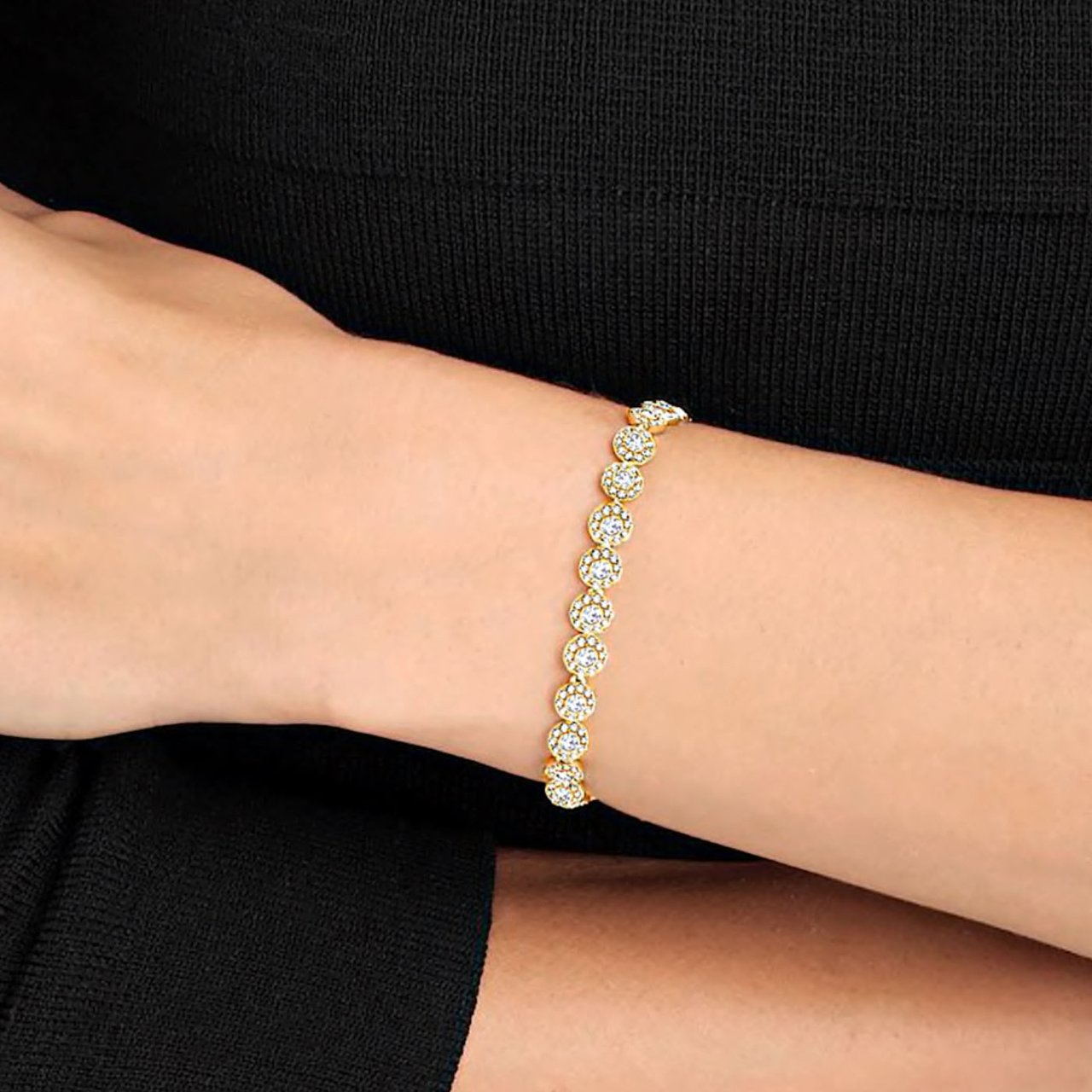 Swarovski - Armband - Goud Goud