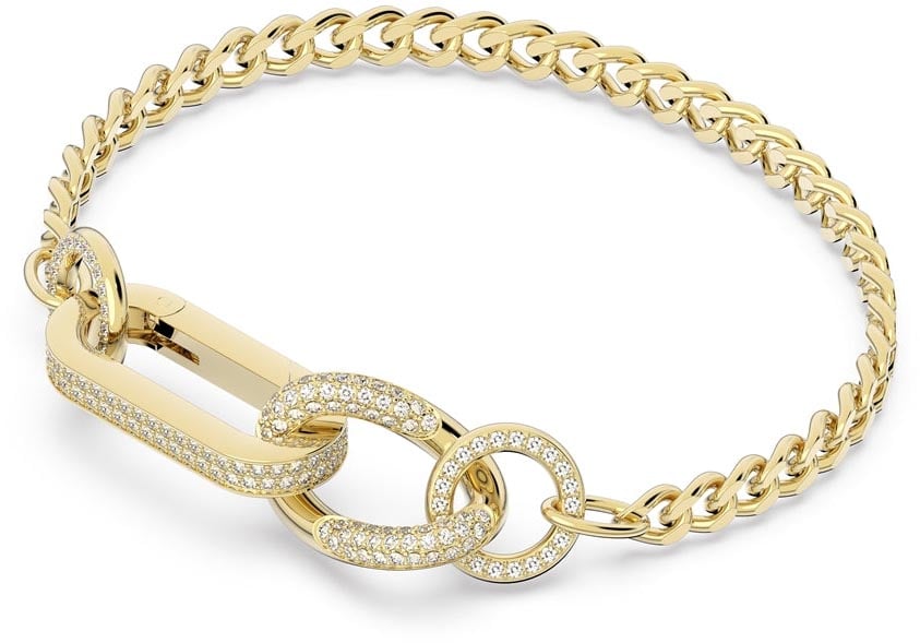 Swarovski Dextera - Armband - Zilver Goud