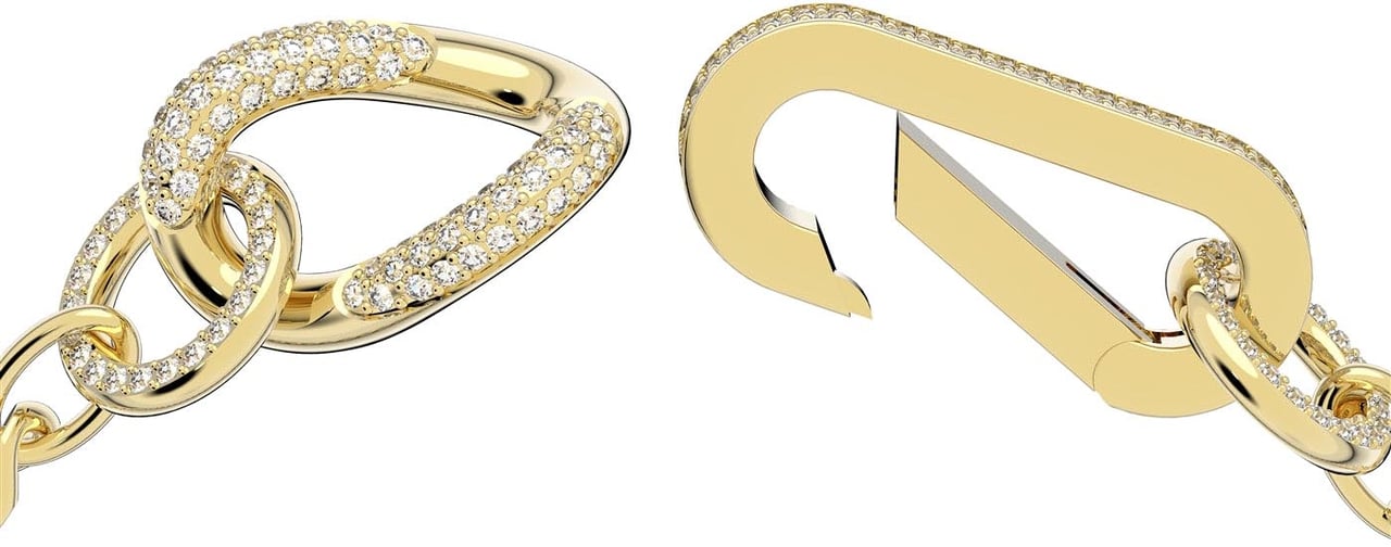 Swarovski Dextera - Armband - Zilver Goud