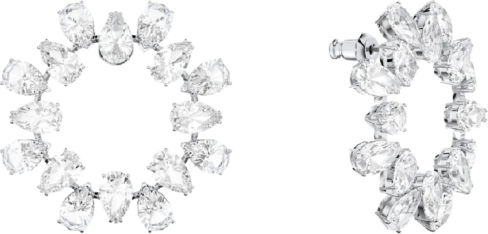 Swarovski - Oorbellen - Zilver Zilver
