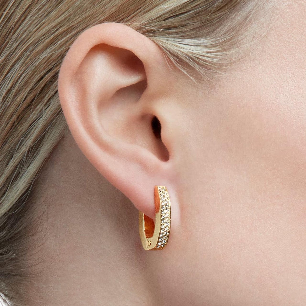 Swarovski - Oorbellen - Goud Goud