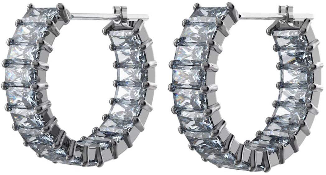 Swarovski Matrix - Oorbellen - Zilver Zilver