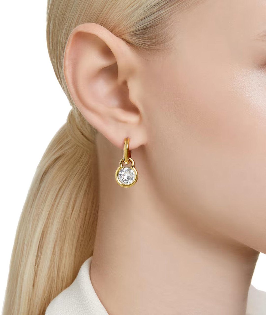 Swarovski Dextera - Oorbellen - Goud Goud