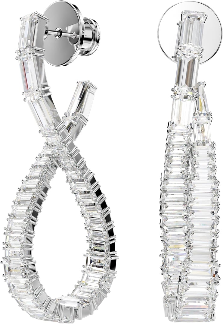Swarovski Hyperbola - Oorbellen - Zilver Zilver