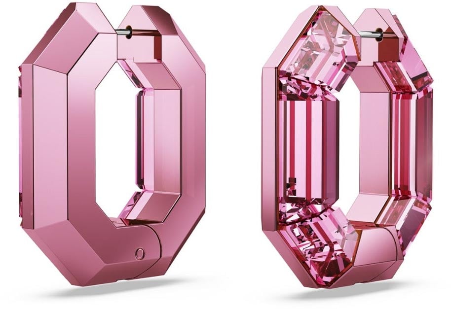 Swarovski - Oorbellen - Roze Roze