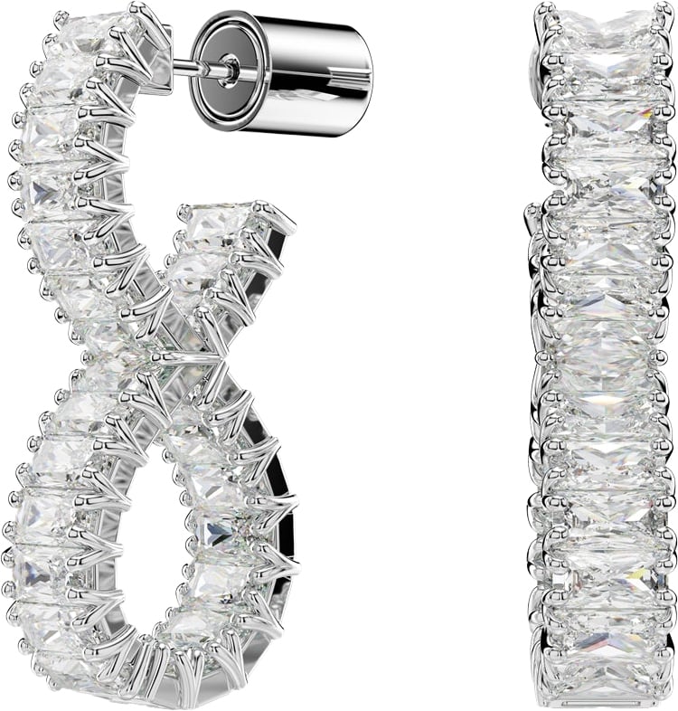 Swarovski Hyperbola - Oorbellen - Zilver Zilver