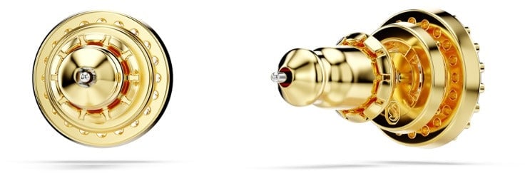 Swarovski - Oorbellen - Goud Goud