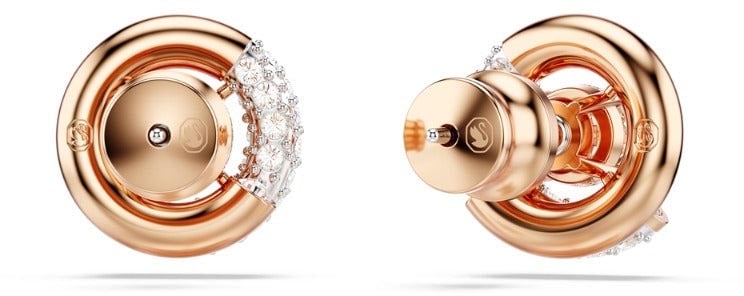 Swarovski Dextera - Oorbellen - Roségoud Roze