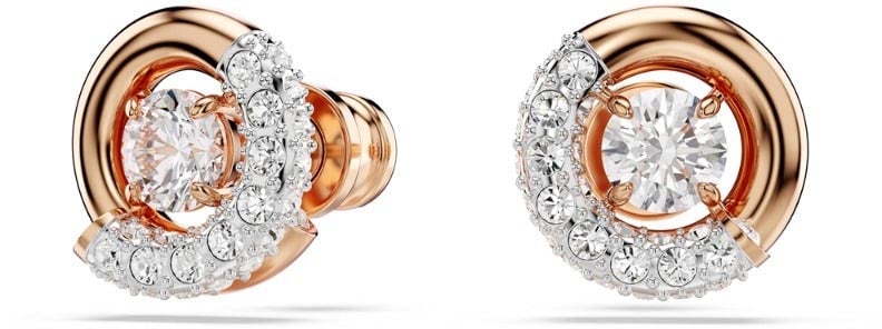 Swarovski Dextera - Oorbellen - Roségoud Roze